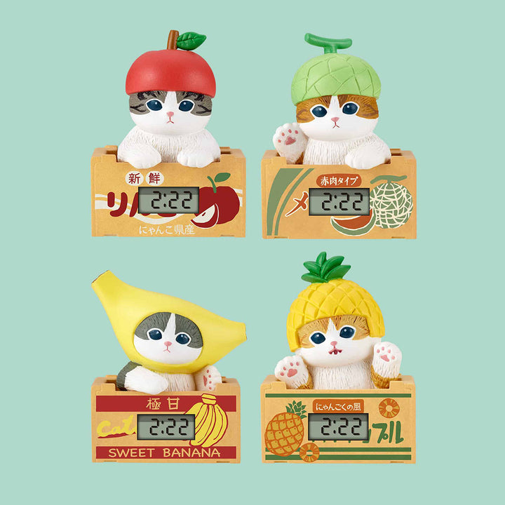 Japanese Blind Boxes: Mofusand Fresh Fruit Meow Watch