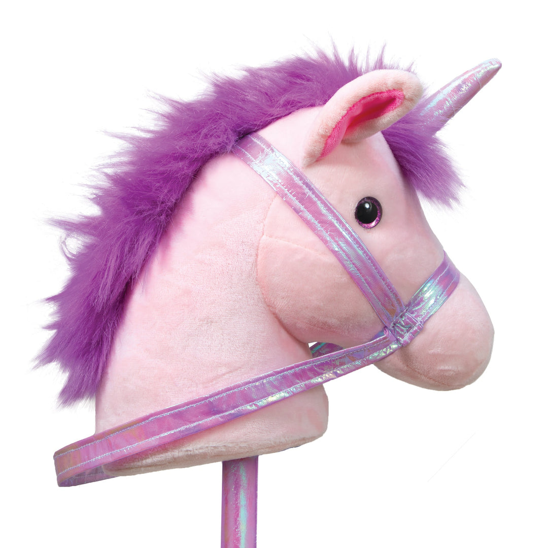 Starlight Unicorn Hobby Horse with Sounds and Light