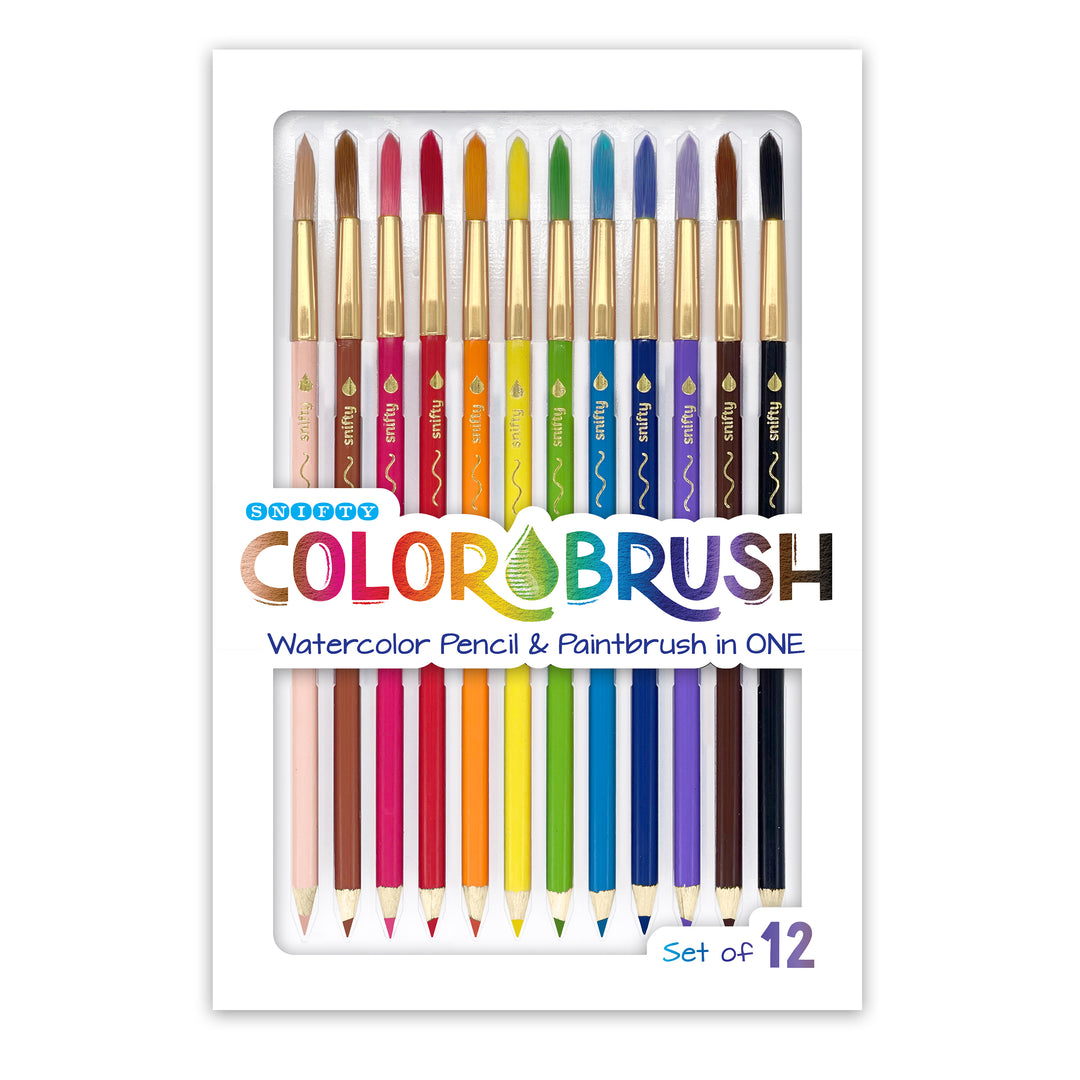 NEW Colorbrush Watercolor Pencils Set - Primary
