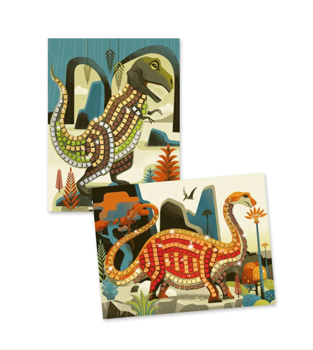 NEW Dinosaurs Sticker Mosaic Craft Kit