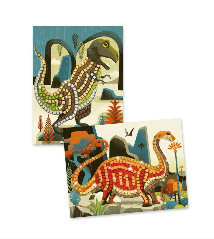 NEW Dinosaurs Sticker Mosaic Craft Kit