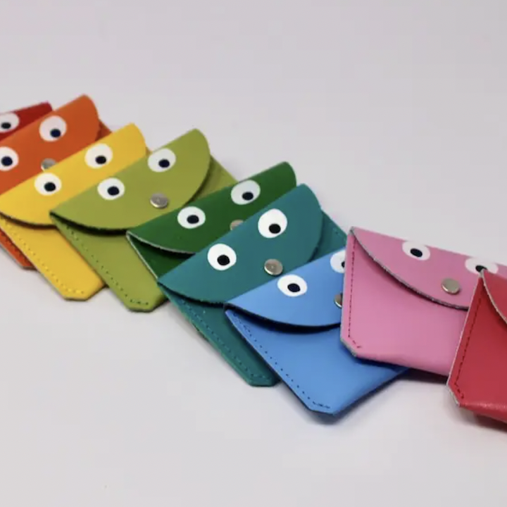 NEW Googly Eye Teeny Tiny Coin Purse- Available in Several Colors