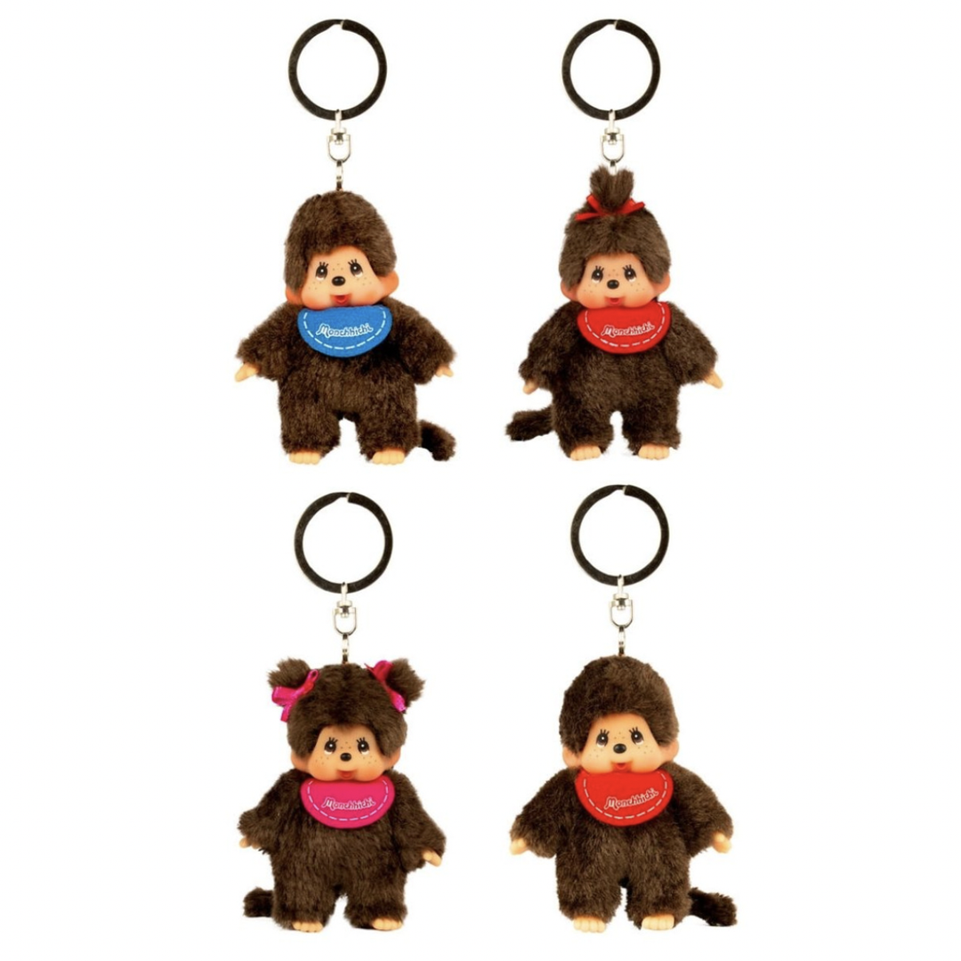 Sekiguchi Monchhichi Keychain- Blue