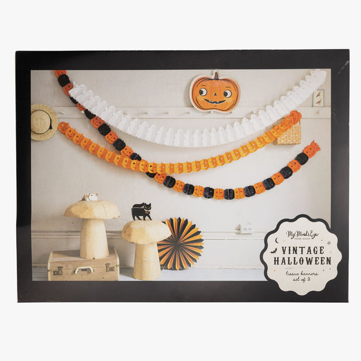 Tissue Honeycomb Garland Set