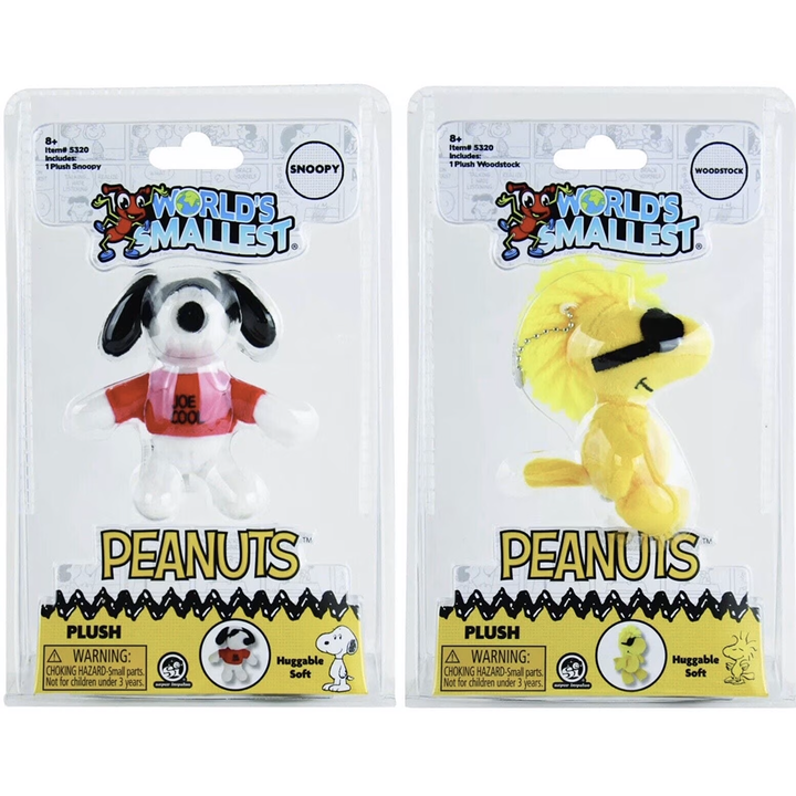 The World's Smallest Collectible: Peanuts Plush