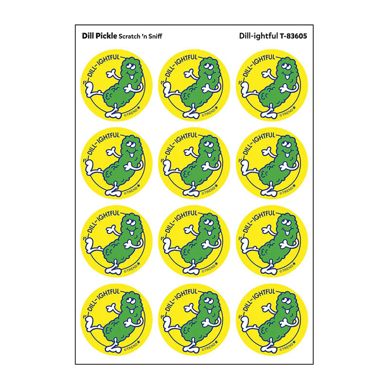 NEW Retro Scratch and Sniff Stinky Stickers- Available in Different Scents
