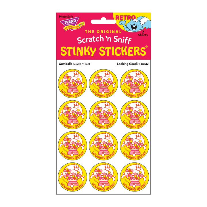 NEW Retro Scratch and Sniff Stinky Stickers- Available in Different Scents