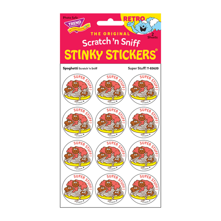 NEW Retro Scratch and Sniff Stinky Stickers- Available in Different Scents