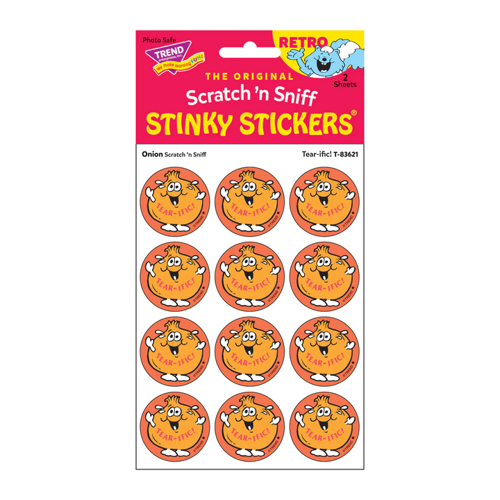 NEW Retro Scratch and Sniff Stinky Stickers- Available in Different Scents