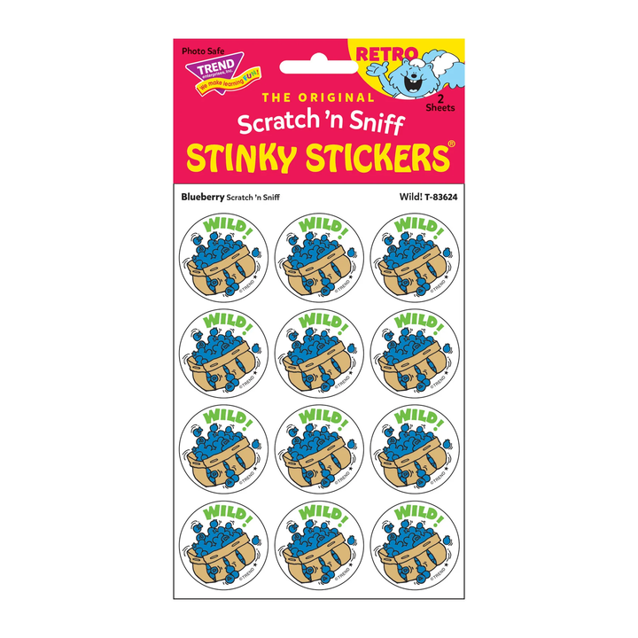 NEW Retro Scratch and Sniff Stinky Stickers- Available in Different Scents