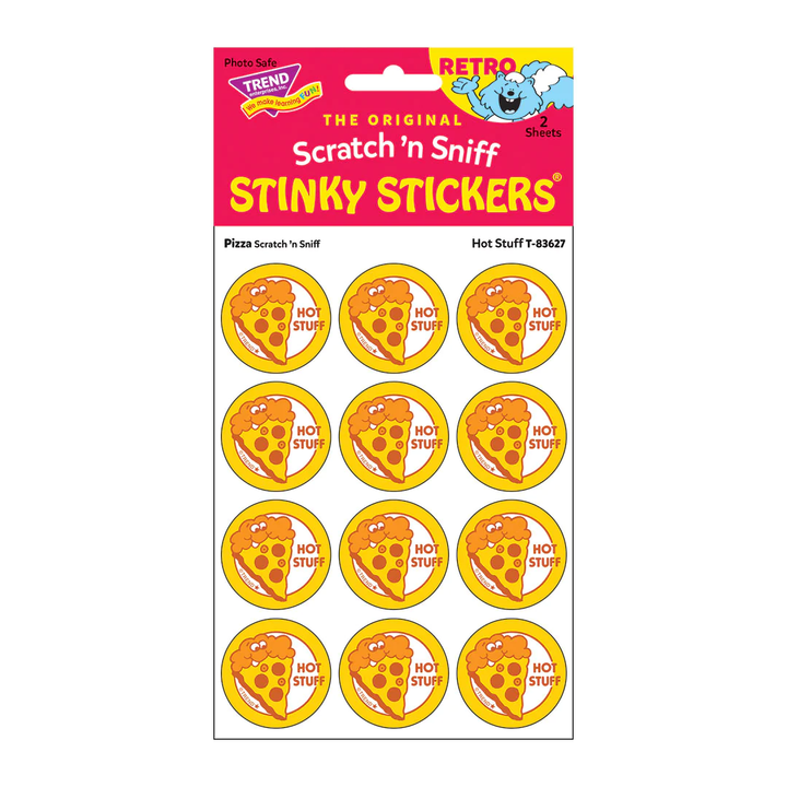 NEW Retro Scratch and Sniff Stinky Stickers- Available in Different Scents