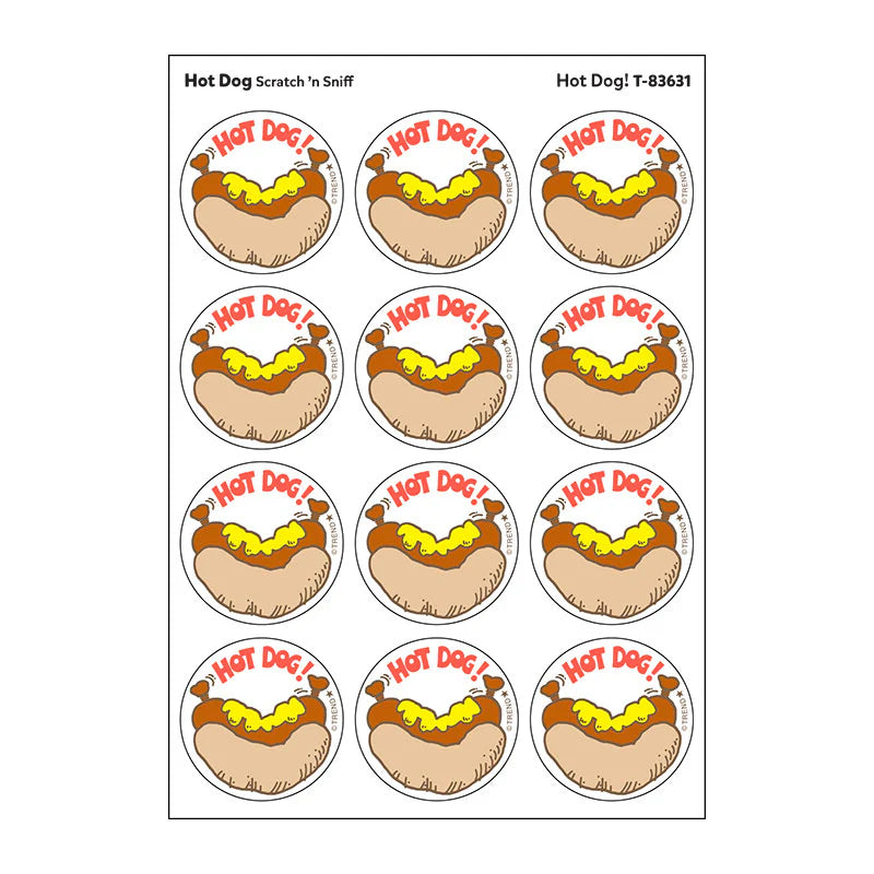 NEW Retro Scratch and Sniff Stinky Stickers- Available in Different Scents