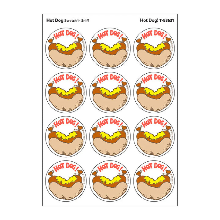 NEW Retro Scratch and Sniff Stinky Stickers- Available in Different Scents