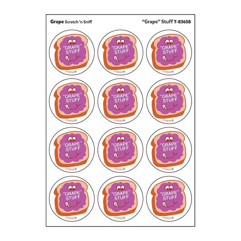 NEW Retro Scratch and Sniff Stinky Stickers- Available in Different Scents