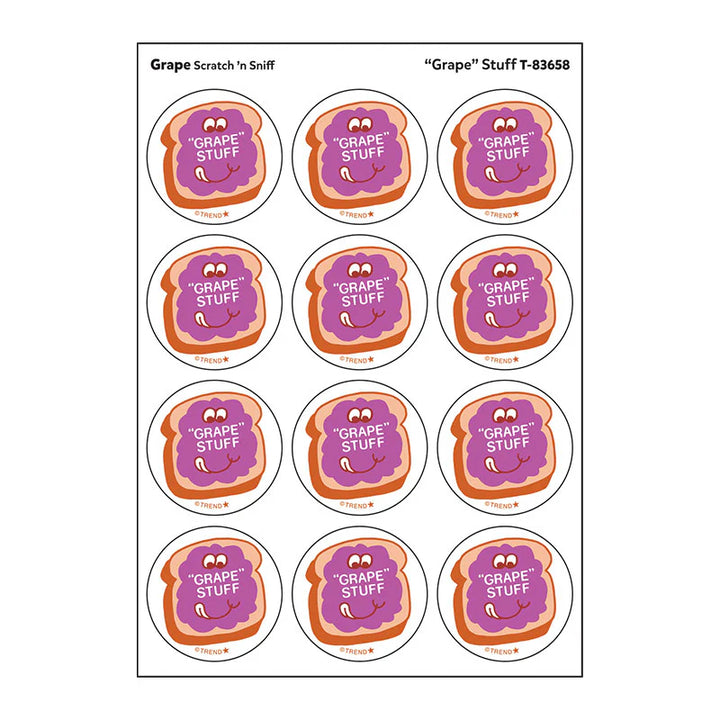 NEW Retro Scratch and Sniff Stinky Stickers- Available in Different Scents