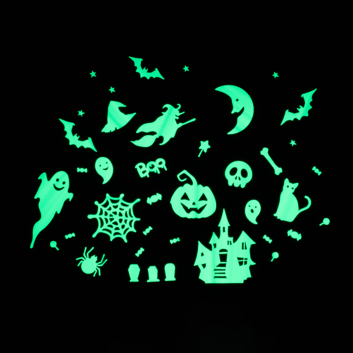 Glo Play Stickers Set- Halloween Town