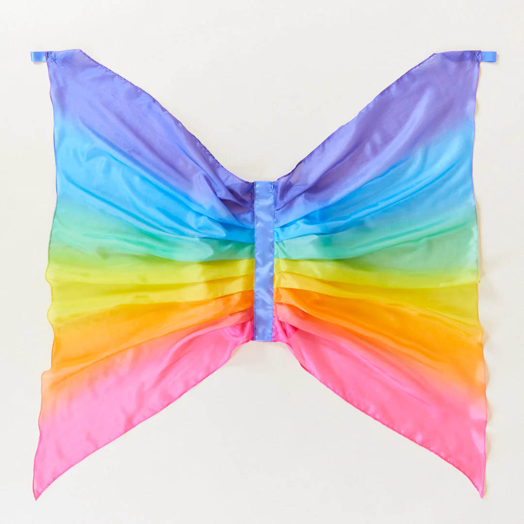 NEW Rainbow Silk Wings