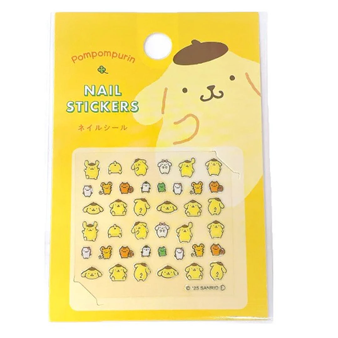 Sanrio Characters Nail Stickers - Pompompurin