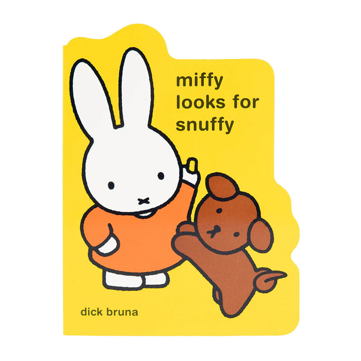 Miffy Looks for Snuffy Shaped Board Book