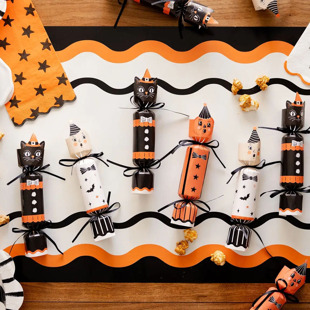Vintage Halloween Characters Party Crackers
