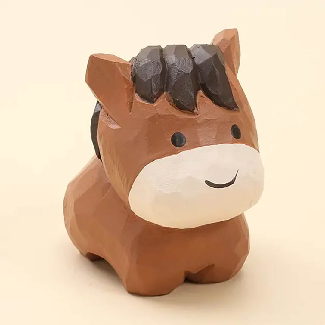 Handmade Wooden Animal- Pony (Horse)