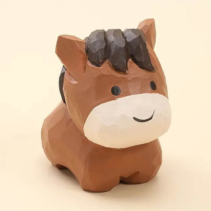 Handmade Wooden Animal- Pony (Horse)