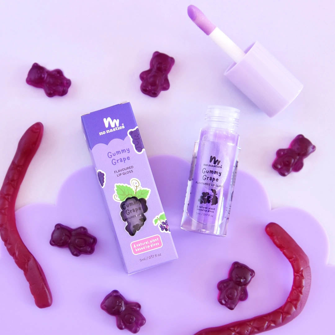NEW Natural Kids Lip Gloss- Grape