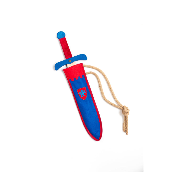 Wooden Sword with Bag- Blue