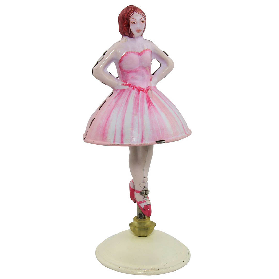 NEW Tin Ballerina Top Toy
