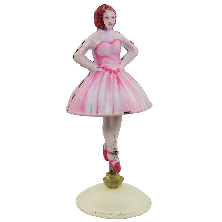 NEW Tin Ballerina Top Toy