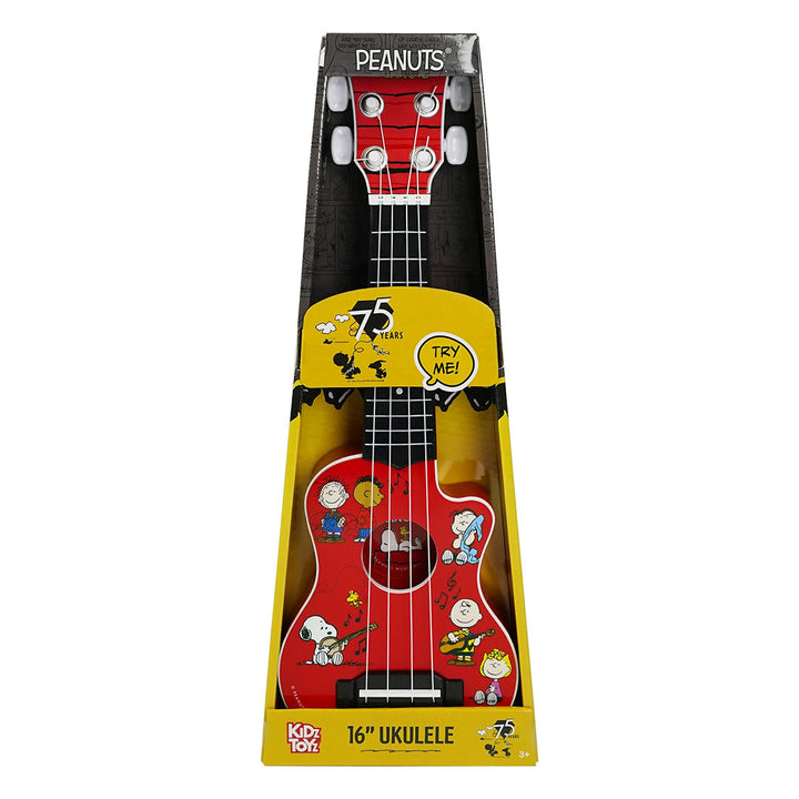 Peanuts Musical Toy – 16 Inch Ukulele Guitar