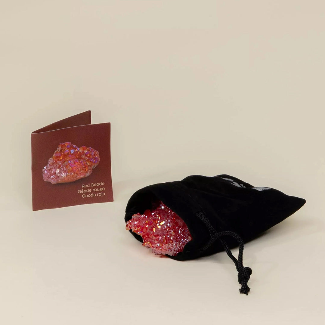 Collectible Mineral - Red Geode