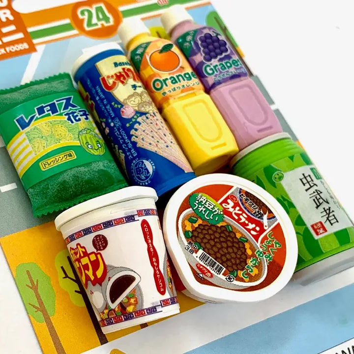 Japanese Erasers- Snacks and Treats