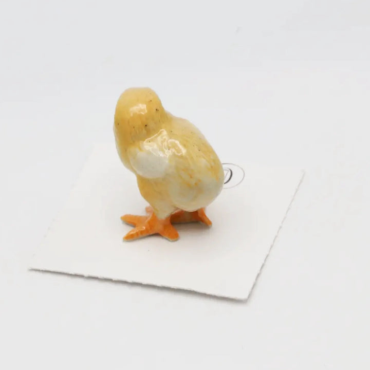 Porcelain Miniature Treasure Figurine- Baby Chick