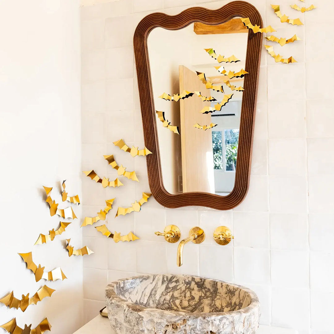 Gold Wall Decor Bats