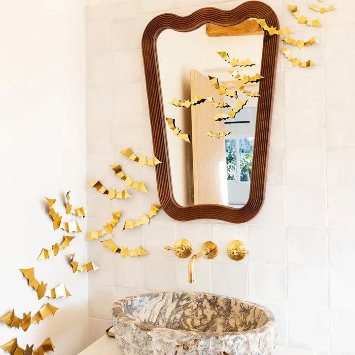Gold Wall Decor Bats