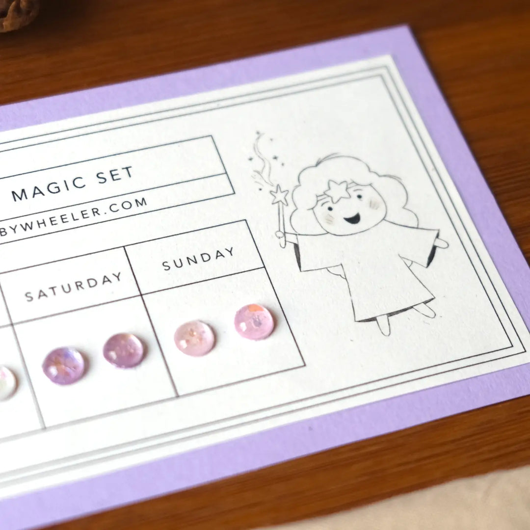 NEW Handmade Kawaii Jewels Stick-On Earring Set