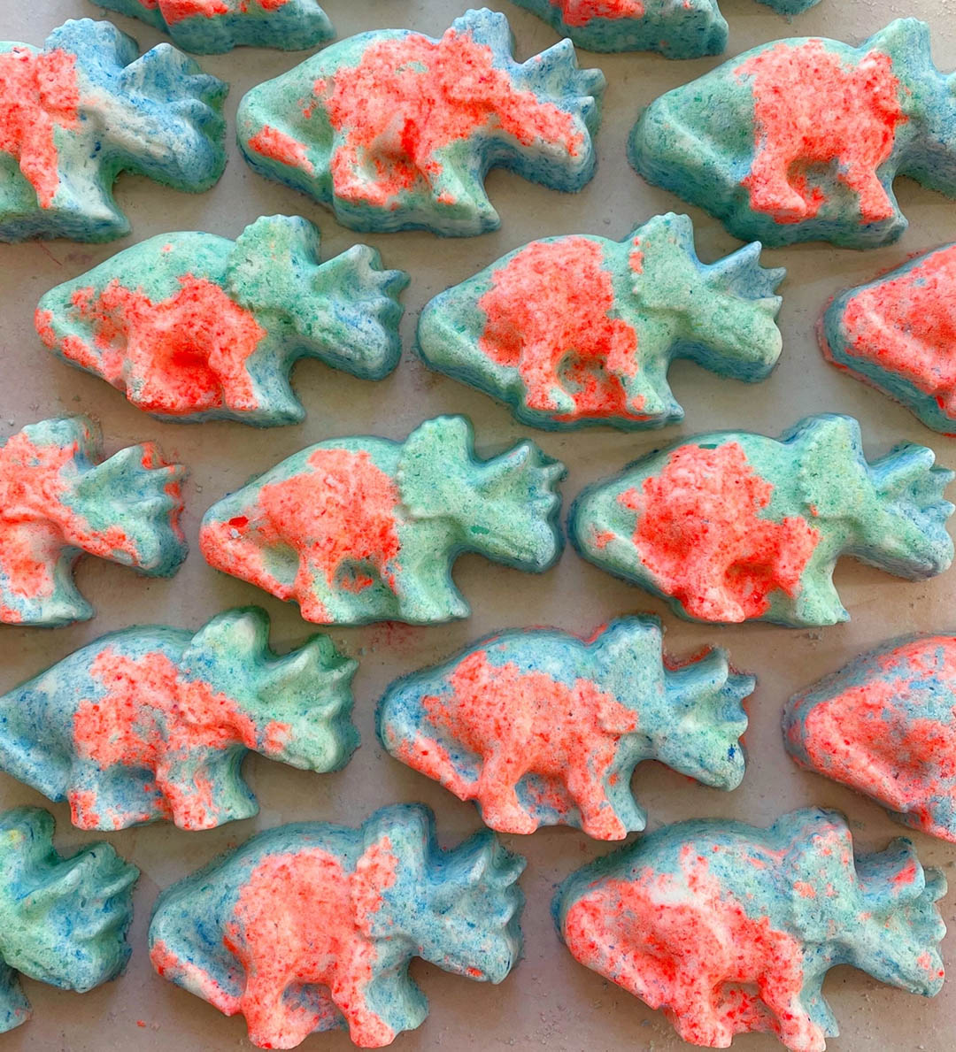 NEW Triceratops Dino Bath Bomb (With Toy!)