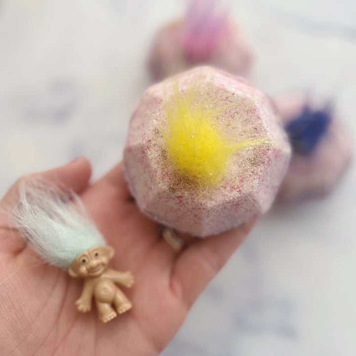 NEW Troll Gem Bath Bomb (Toy Inside!)