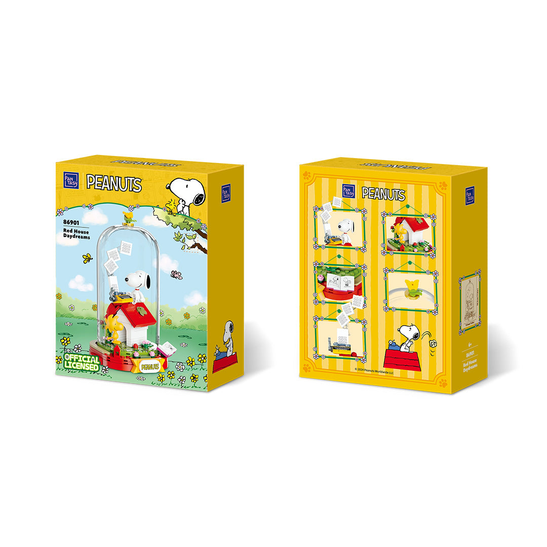 Peanuts Snoopy Red House Daydreams Figurine