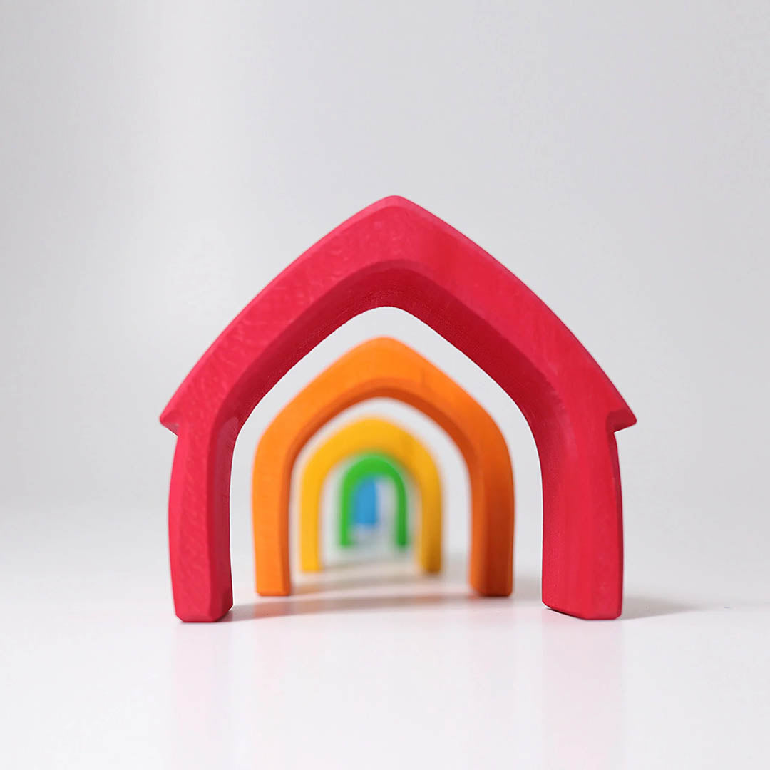 Wooden Colorful House