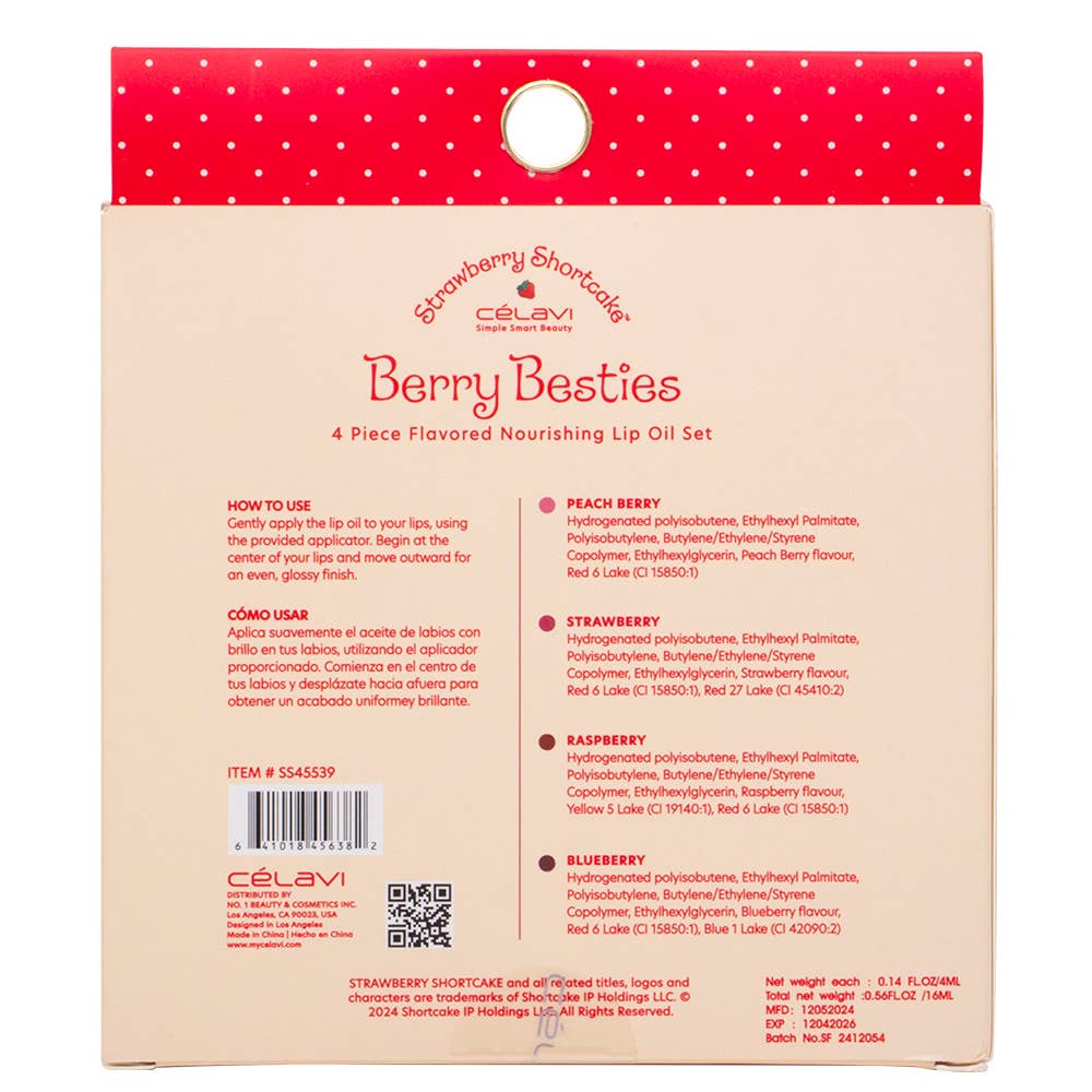 NEW Strawberry Shortcake Berry Besties Lip Oil