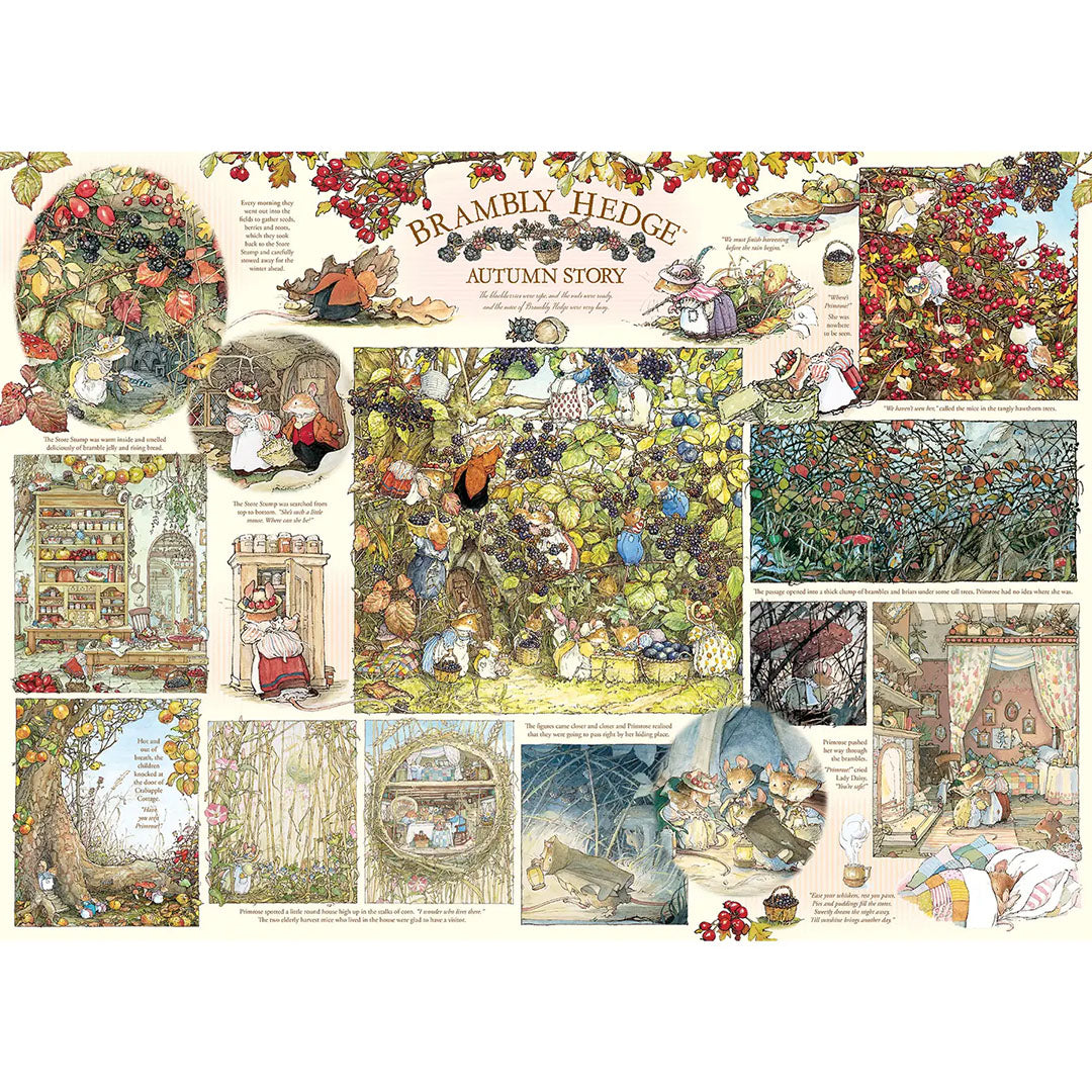 Brambly Hedge Autumn Story 1000-Piece Puzzle