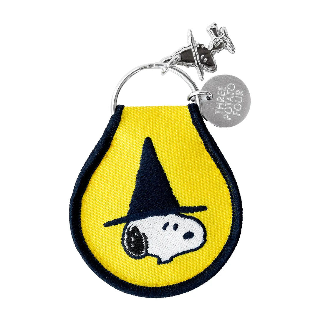 Snoopy Witch Patch Keychain