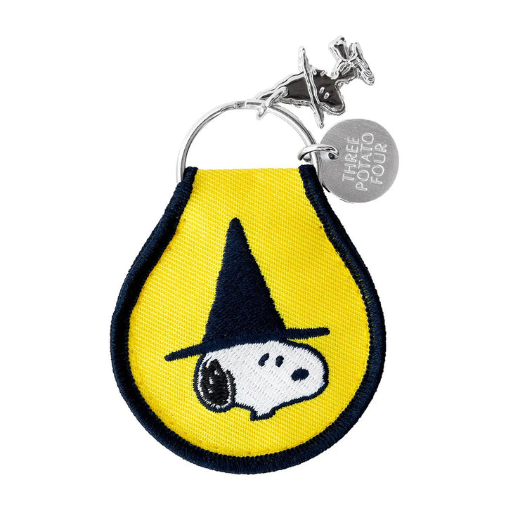 Snoopy Witch Patch Keychain
