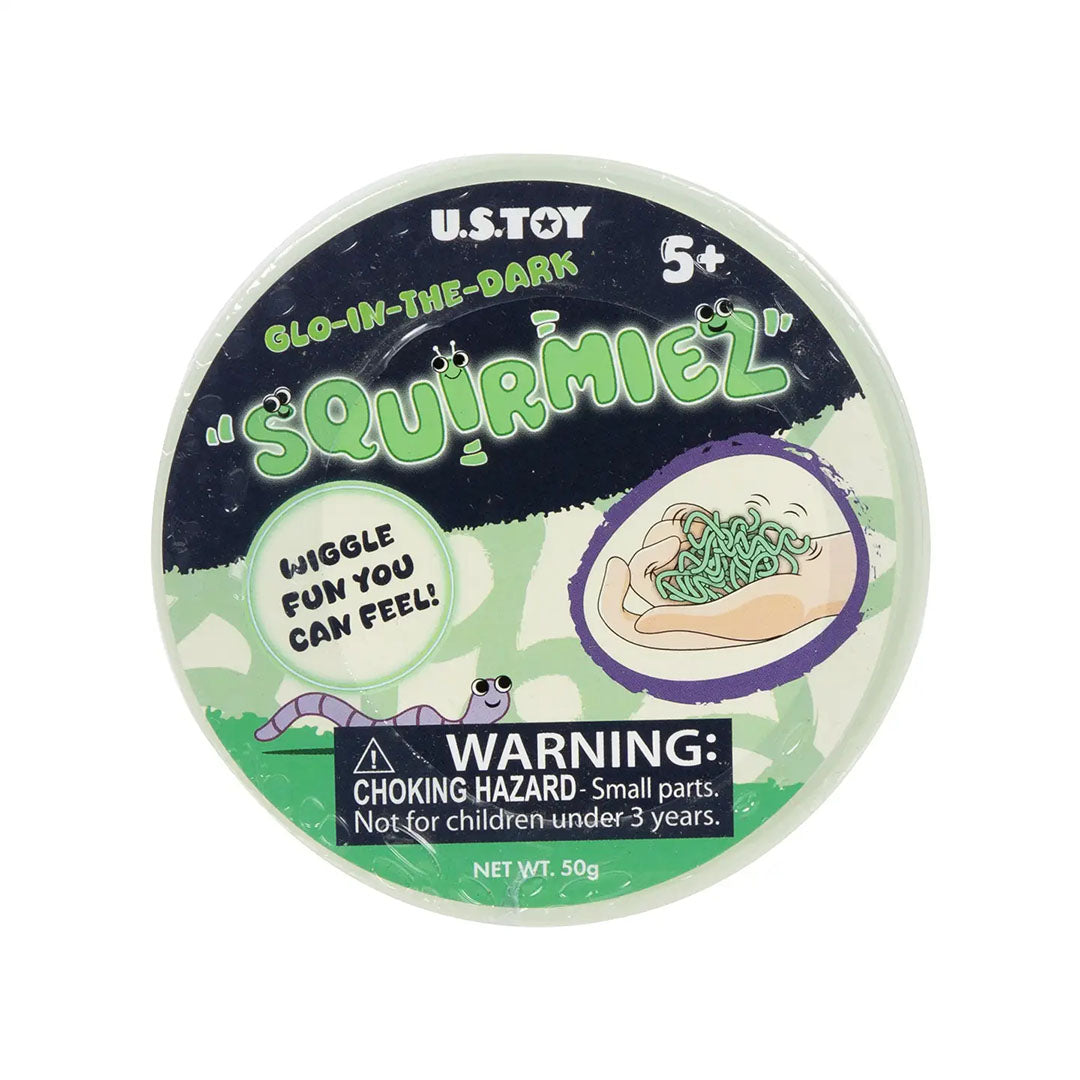 Glow in the Dark Squirmiez Worms Sensory Toy