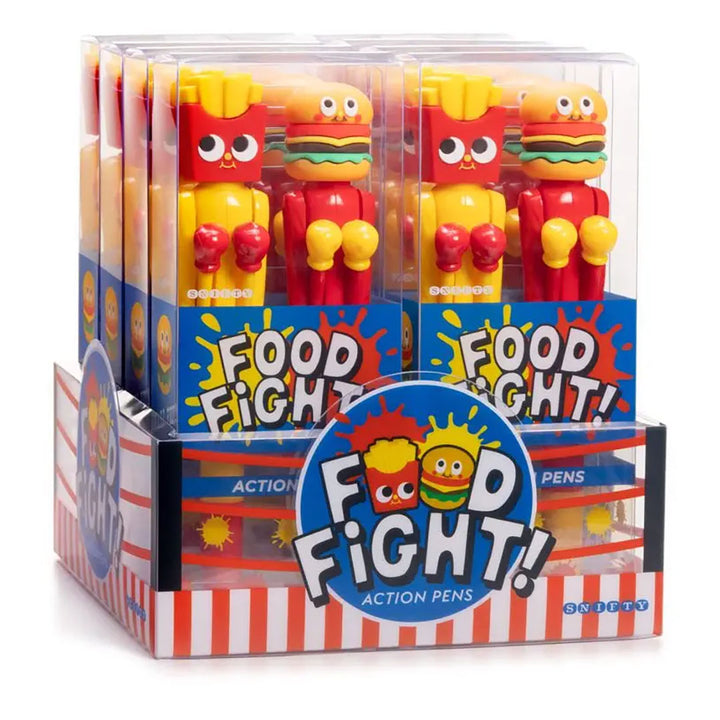 Food Fight Boxing Action Pens Set