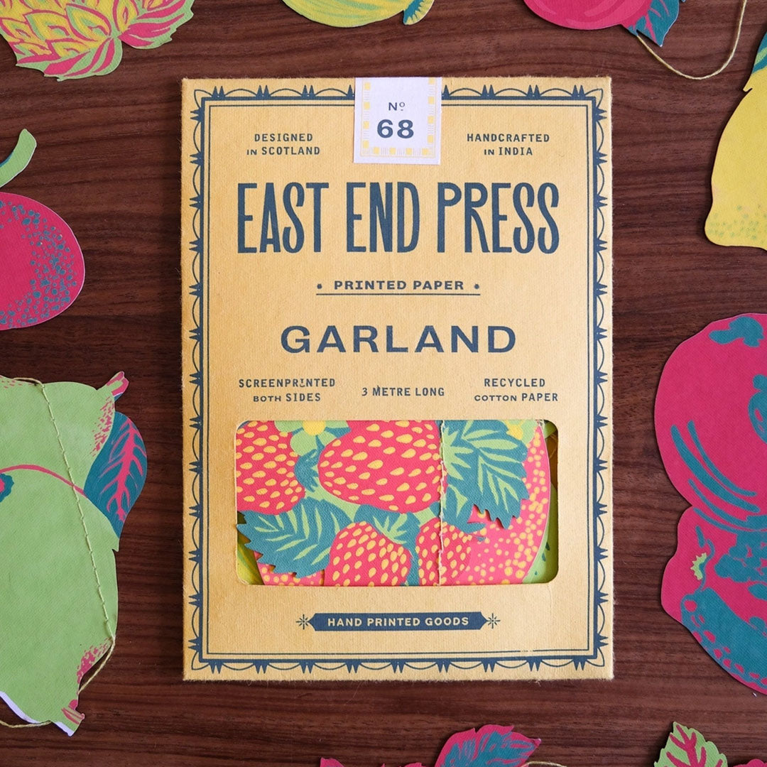 NEW Fruit Sewn Garland