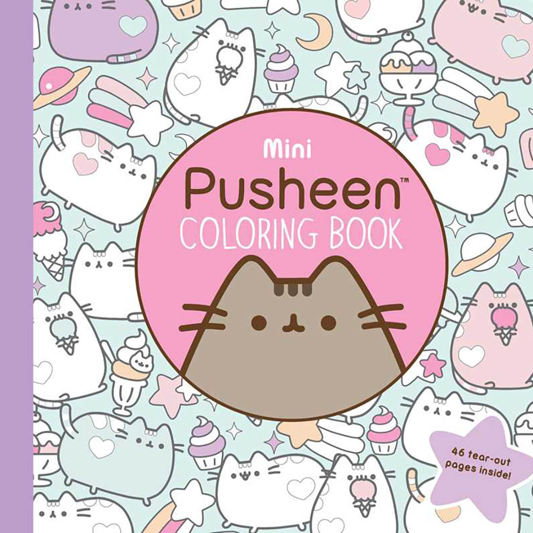Mini Pusheen Coloring Book by Claire Belton