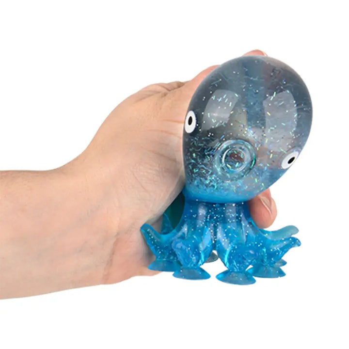 Water Filled Suction Octopus Squish Toy